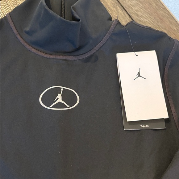 NWT [Jordan] Flight Mountainside Long-Sleeve High-Neck Bodysuit Black Womens S M - Picture 9 of 16